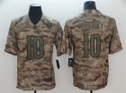 Nike Bears #10 Mitchell Trubisky Camo Salute To Service Limited Jersey