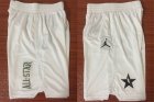 NBA White Jordan Swingman 2018 All-Star Shorts