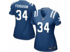 Women Nike Indianapolis Colts #34 Josh Ferguson Game Royal Blue Team Color NFL Jersey