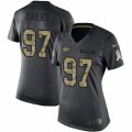 Women's Nike Kansas City Chiefs #97 Allen Bailey Limited Black 2016 Salute to Service NFL Jersey