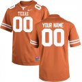 Texas Longhorns Orange Mens Customized College Jersey