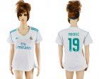 2017-18 Real Madrid 19 MODRIC Home Women Soccer Jersey
