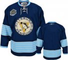 Customized Pittsburgh Penguins Jersey Dark Blue 2011 Winter Classic Man Hockey