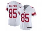 Women Nike New York Giants #85 Rhett Ellison Vapor Untouchable Limited White NFL Jersey