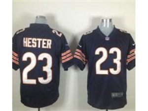 Nike Chicago Bears #23 Devin Hester Blue Game Jerseys