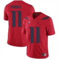 Arizona Wildcats 11 Will Parks Red College Football Jersey