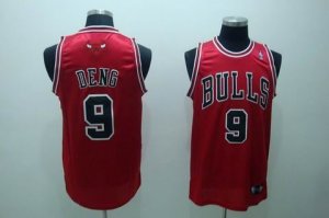 nba chicago bulls #9 deng regular red