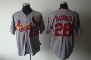 mlb st.louis cardinals #28 rasmus grey