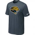 Jacksonville Jaguars Sideline Legend Authentic Logo T-Shirt Grey