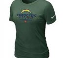 Women San Diego Charger D.Green T-Shirt