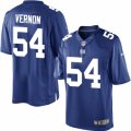 Men's Nike New York Giants #54 Olivier Vernon Limited Royal Blue Team Color NFL Jersey