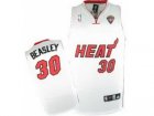 nba Miami Heat #30 Michael Beasley White