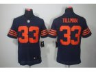 Nike NFL Chicago Bears #33 Charles Tillman Blue Orange number Jerseys(Elite)
