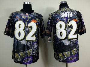 Nike baltimore ravens #82 Smith camo jerseys[Elite Fanatical version]