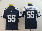 Nike Cowboys #55 Leighton Vander Esch Navy Alternate Youth Vapor Untouchable Limited Jersey