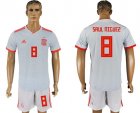 Spain 8 SAUL NIGUEZ Away 2018 FIFA World Cup Soccer Jersey