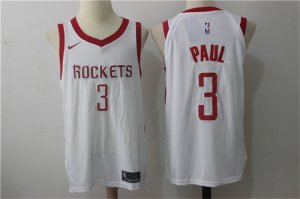 Houston Rockets #3 Chris Paul White Nike Jersey