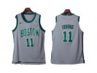 Celtics #11 Kyrie Irving Gray Nike City Edition Authentic Jersey