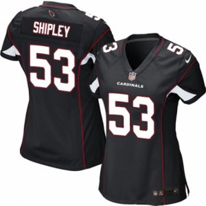 Women\'s Nike Arizona Cardinals #53 A.Q. Shipley Limited Black Alternate NFL Jersey