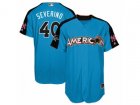 New York Yankees #40 Luis Severino Replica Blue American League 2017 MLB All-Star MLB Jersey