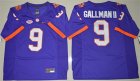 Clemson Tigers 9 Wayne Gallman II Purple College Football Jersey