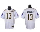 2016 Pro Bowl Nike New York Giants #13 Odell Beckham Jr White jerseys(Elite)