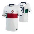 Portugal# 21 DIOGO J. Away 2022 FIFA World Cup Thailand Soccer Jersey