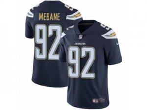 Nike Los Angeles Chargers #92 Brandon Mebane Vapor Untouchable Limited Navy Blue Team Color NFL Jersey
