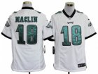 Nike NFL Philadelphia Eagles #18 Jeremy Maclin White Game Jerseys