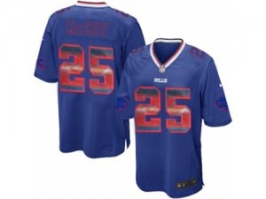 Mens Nike Buffalo Bills #25 LeSean McCoy Limited Royal Blue Strobe NFL Jersey