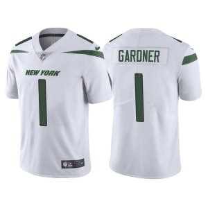 Nike Jets #1 Ahmad Gardner White 2022 NFL Draft Vapor Untouchable Limited Jersey