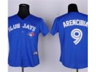 youth Toronto Blue Jays #9 ARENCIBIA Blue 2012 jersey