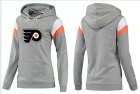 NHL Women Philadelphia Flyers Logo Pullover Hoodie 19