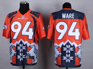 Nike Denver Broncos #94 DeMarcus Ware Jerseys(Style Noble Fashion Elite)