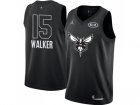 Nike Charlotte Hornets #15 Kemba Walker Black NBA Jordan Swingman 2018 All-Star Game Jersey