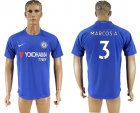 2017-18 Chelsea 3 MARCOS A. Home Thailand Soccer Jerse