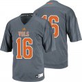 Tennessee Volunteers Peyton Manning #16 College Techfit Jersey Smokey Grey