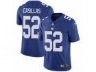Mens Nike New York Giants #52 Jonathan Casillas Vapor Untouchable Limited Royal Blue Team Color NFL Jersey