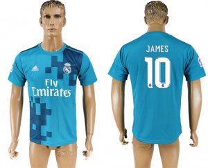 2017-18 Real Madrid 10 JAMES Third Away Thailand Soccer Jersey