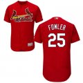 St. Louis Cardinals #25 Dexter Fowler red Flexbase Jersey
