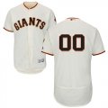 San Francisco Giants Cream Mens Customized Flexbase Jersey