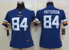 Women New Nike Minnesota Vikings #84 Patterson Purple Jerseys