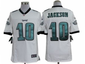 Nike NFL Philadelphia Eagles #10 DeSean Jackson White Jerseys(Limited)