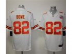 Nike NFL Kansas City Chiefs #82 Dwayne Bowe White Jerseys(Limited)