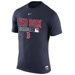 MLB Men\'s Boston Red Sox Nike 2016 AC Legend Issu T-Shirt - Navy