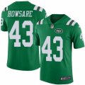 Mens Nike New York Jets #43 Julian Howsare Limited Green Rush NFL Jersey