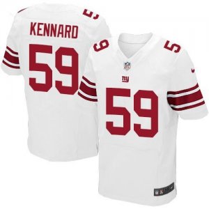 Nike New York Giants #59 Devon Kennard white Jerseys(Elite)