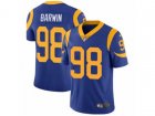 Nike Los Angeles Rams #98 Connor Barwin Vapor Untouchable Limited Royal Blue Alternate NFL Jerse