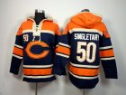 Nike Chicago Bears #50 Shea McClellin blue-Orange jerseys[pullover hooded sweatshirt]