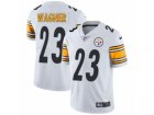 Mens Nike Pittsburgh Steelers #23 Mike Wagner Vapor Untouchable Limited White NFL Jersey